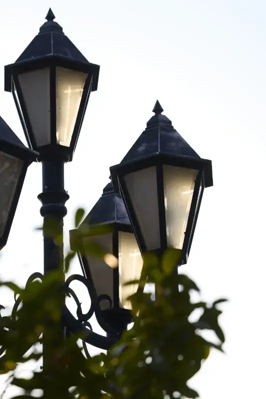 現地周辺の街並み