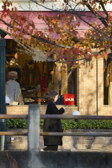 現地周辺の街並み