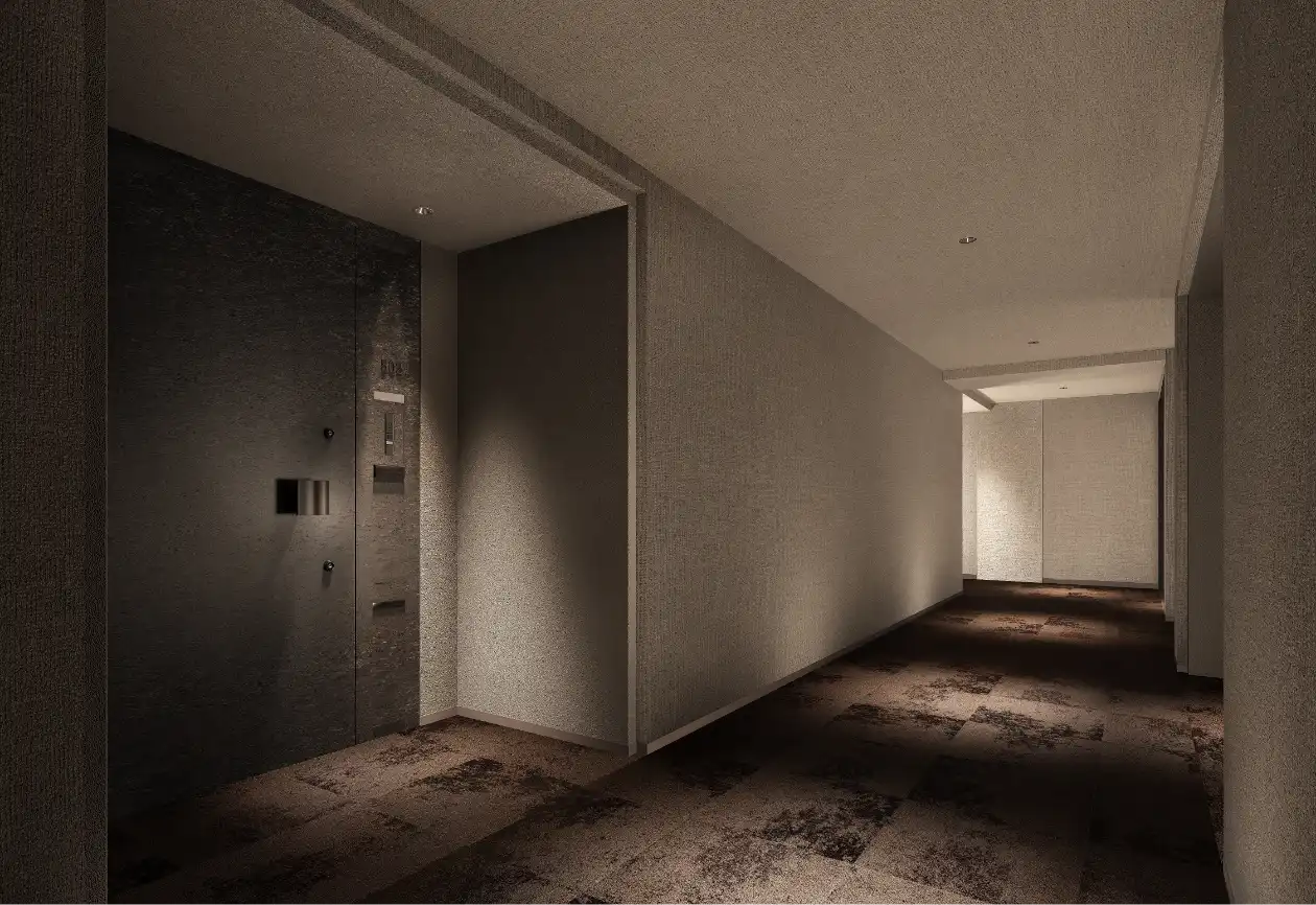 内廊下完成予想CG