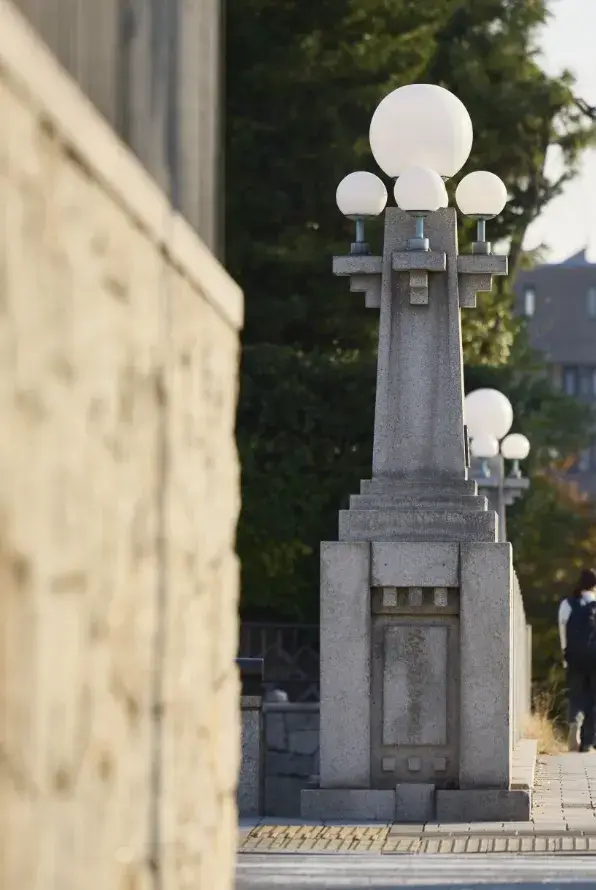 現地周辺の街並み