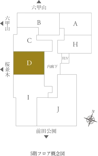 3・4階フロア概念図