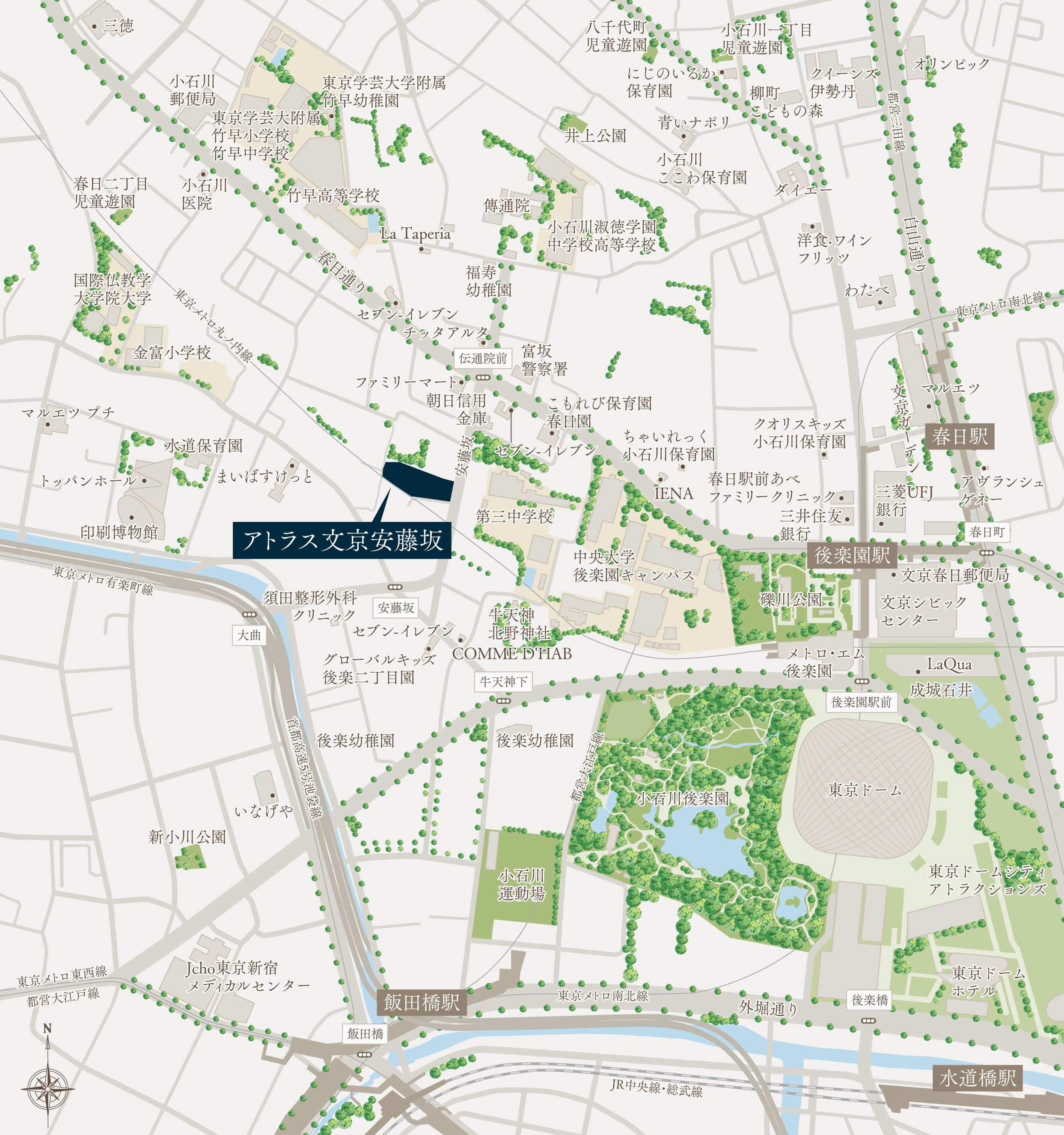現地案内図