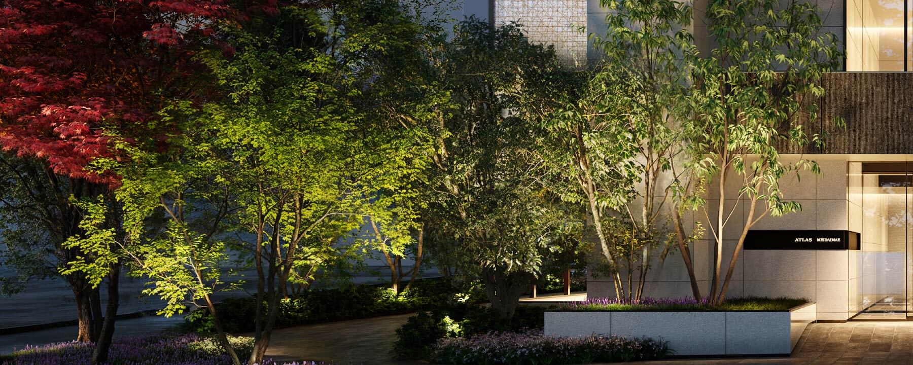 公開空地完成予想CG