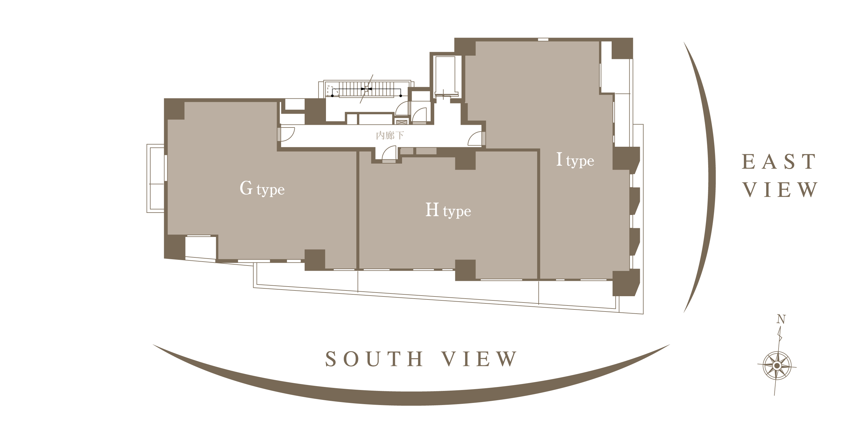 14階平面イメージイラスト