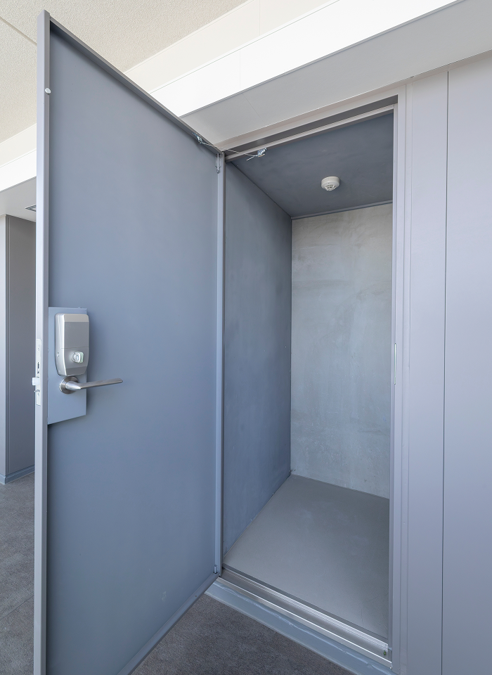 宅配ボックス（2026年2月撮影）