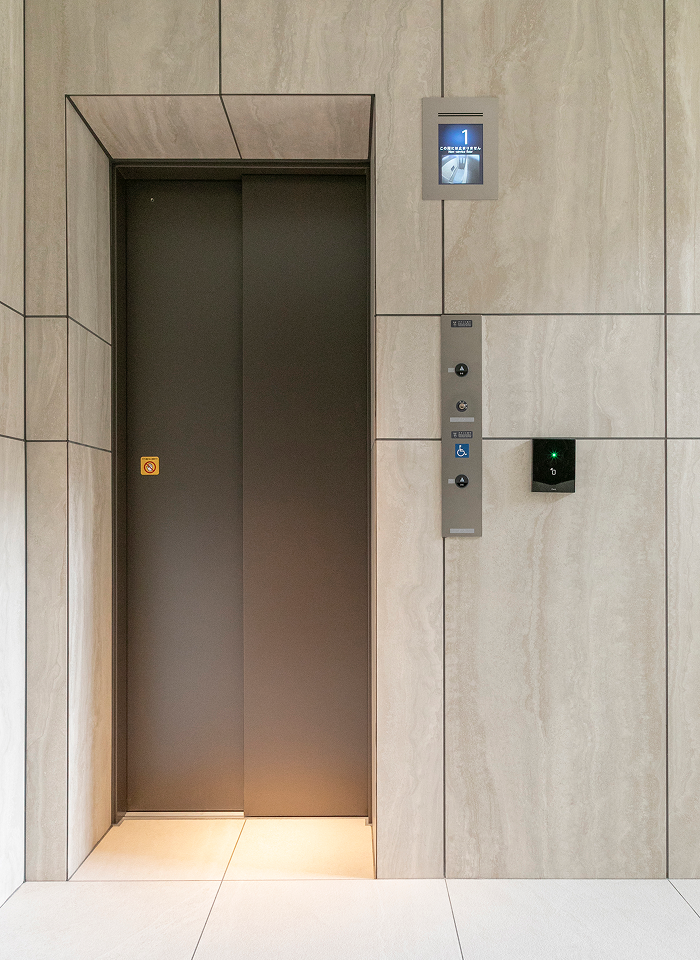 エレベーター（2026年2月撮影）"