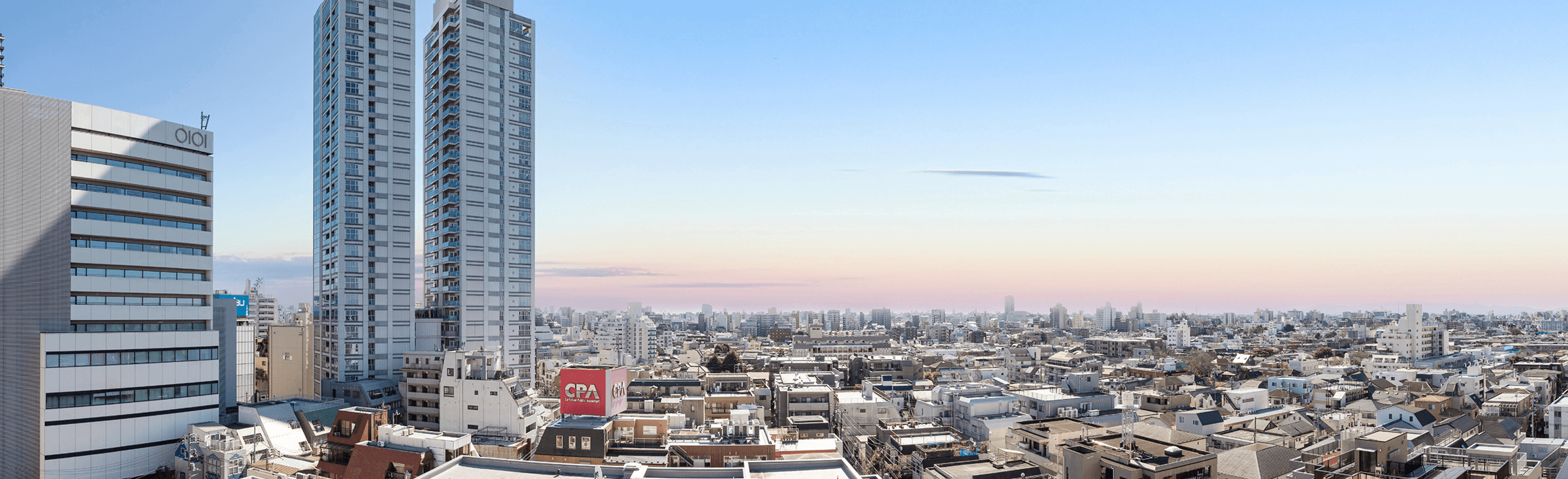 現地9階より南側を臨む（2026年1月撮影）