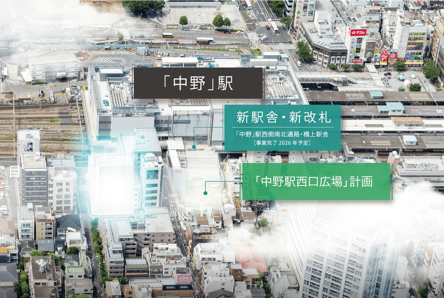 現地周辺航空写真