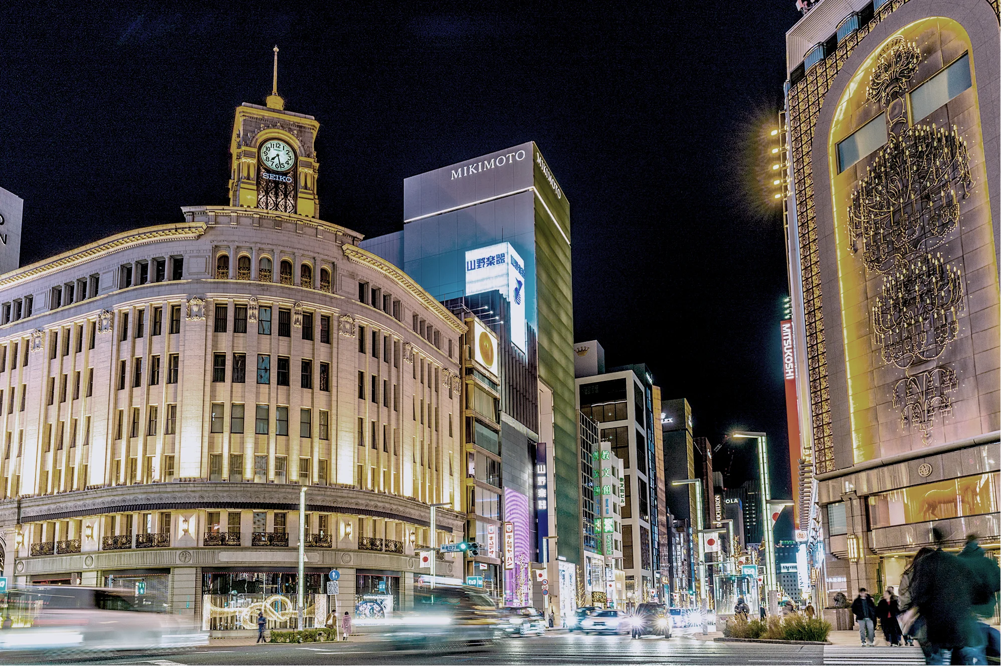 銀座の街並み（イメージ写真）